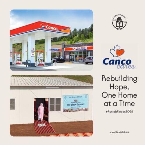 Rebuilding Hope, Restoring Lives – Canco Cares (Canada) Extends a Helping Hand to Punjab Flood Victims