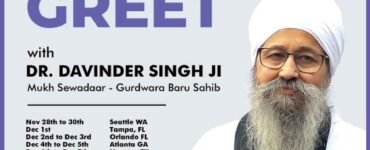 A Journey of Service – Dr. Davinder Singh Ji’s U.S. Mission to Empower Rural India