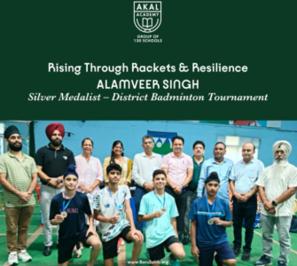 An inspiring glimpse of a young athlete Alamveer Singh, chasing excellence beyond the classroom