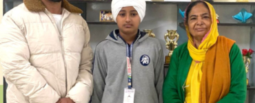Skating Hockey Champion Harvinderjit Singh of Akal Academy Fatehgarh Channa, brings home the Gold Medal