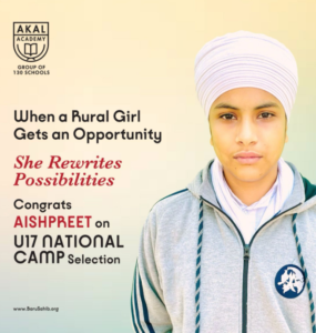 Rural fields to National stage- Aishpreet Kaur get selected for U-17 National Girls Football Camp