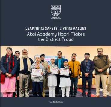 Akal Academy Habri’s cross Milestones at District Level Road Safety Competition