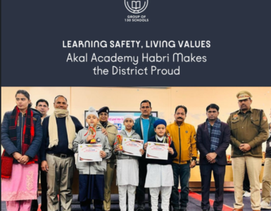 Akal Academy Habri’s cross Milestones at District Level Road Safety Competition