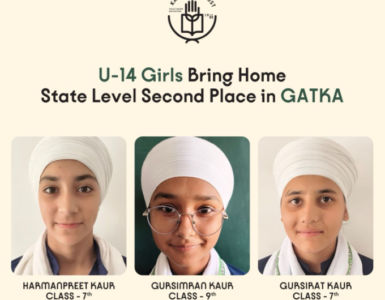 Students win with Skill and Strength at Under-14 State Level Gatka Competition