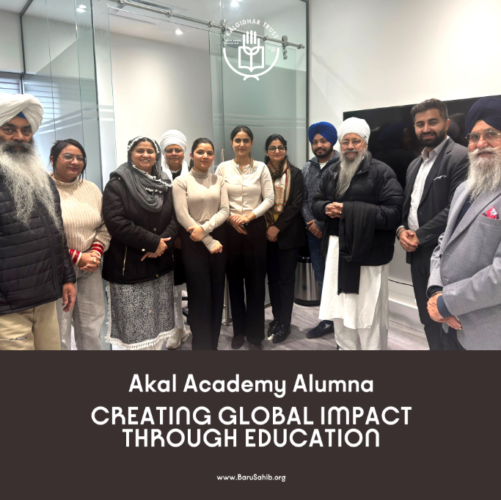 Alumna Arvinder Singh life journey comes full circle as he gives back with Educate-to-Save