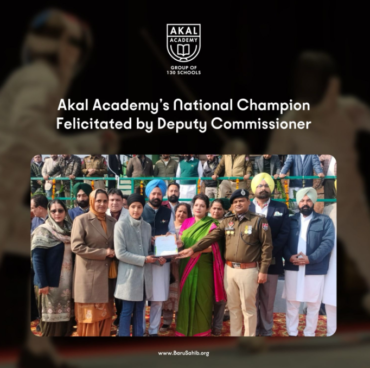 Outstanding fencing performance by Hargundip Kaur Mavi of Akal Academy Khamanon Khurd at National Level School Games