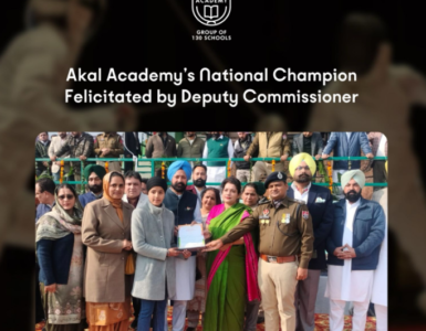 Outstanding fencing performance by Hargundip Kaur Mavi of Akal Academy Khamanon Khurd at National Level School Games