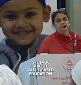 Tina Ahluwalia, Director of WINPE, highlights the Importance of Value-based Education