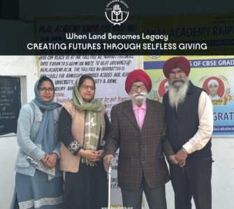 A Legacy of Giving – How Colonel Gurmit Singh Lubana’s Land Donation is Transforming Rural Education A Legacy of Giving – How Colonel Gurmit Singh Lubana’s Land Donation is Transforming Rural Education