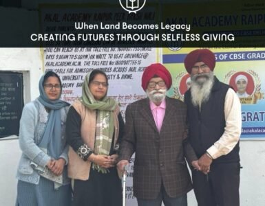A Legacy of Giving – How Colonel Gurmit Singh Lubana’s Land Donation is Transforming Rural Education A Legacy of Giving – How Colonel Gurmit Singh Lubana’s Land Donation is Transforming Rural Education