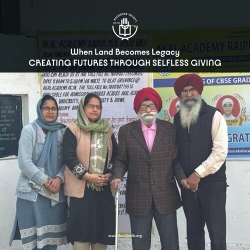 A Legacy of Giving – How Colonel Gurmit Singh Lubana’s Land Donation is Transforming Rural Education