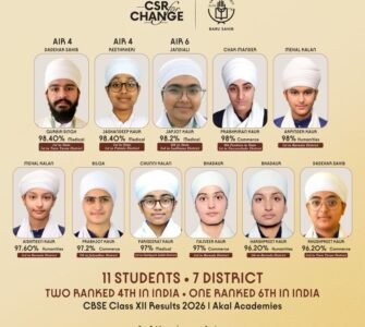 Akal Academy CBSE 2026 – Rural Punjab Girls Top the Nation