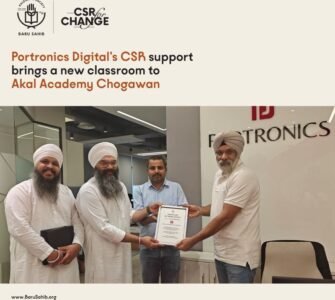 CSR for Rural Education – Portronics Builds a Brighter Future