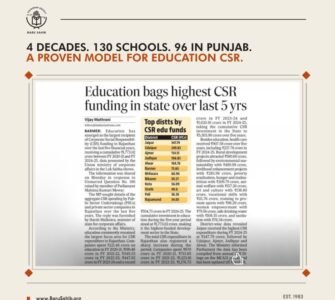 Education CSR in Punjab – A Proven 40-Year Model for Rural Impact