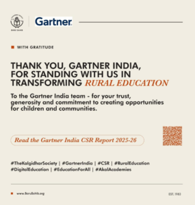 Gartner India CSR Report 2025–26 Recognises Kalgidhar Society’s Rural Education Impact